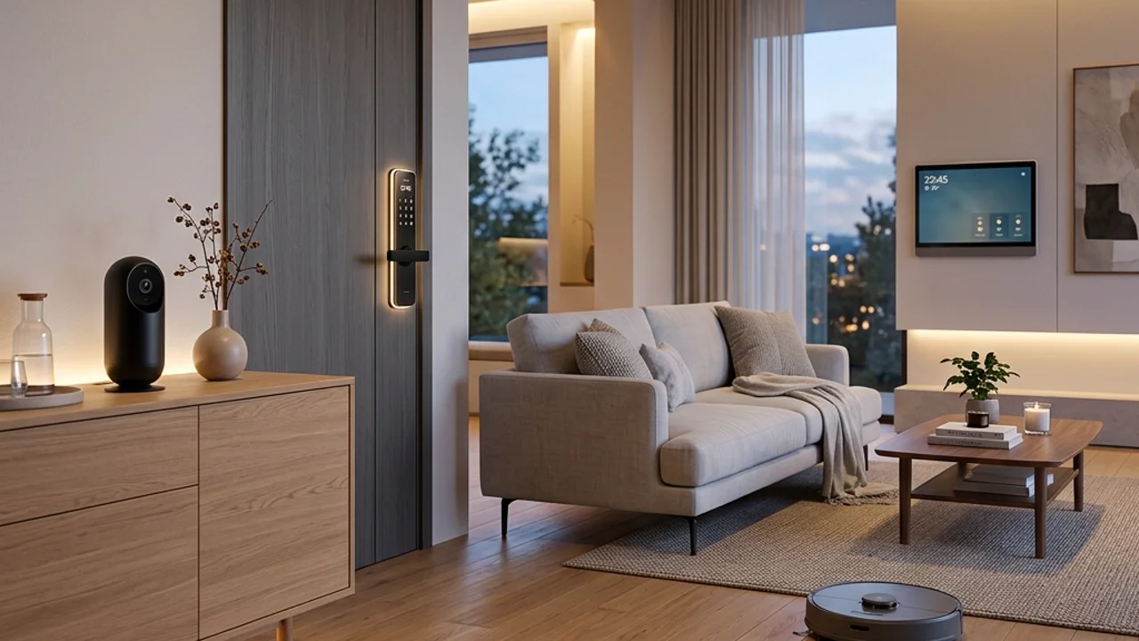คู่มือเปลี่ยนบ้านธรรมดาให้เป็น Smart Home ด้วย 4 อุปกรณ์อัจฉริยะ: กล้องวงจรปิด 2K AI ดิจิทัลดอร์ล็อก สวิตช์ไฟ Wi-Fi และหุ่นยนต์ดูดฝุ่น LiDAR